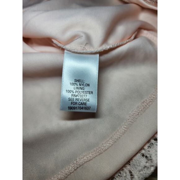 Candies Pink Lace Sleeveless Dress Womens Size Small - Picture 5 of 8